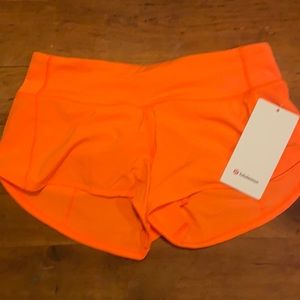 Lululemon Speed Up LR Short 2.5” *Lined